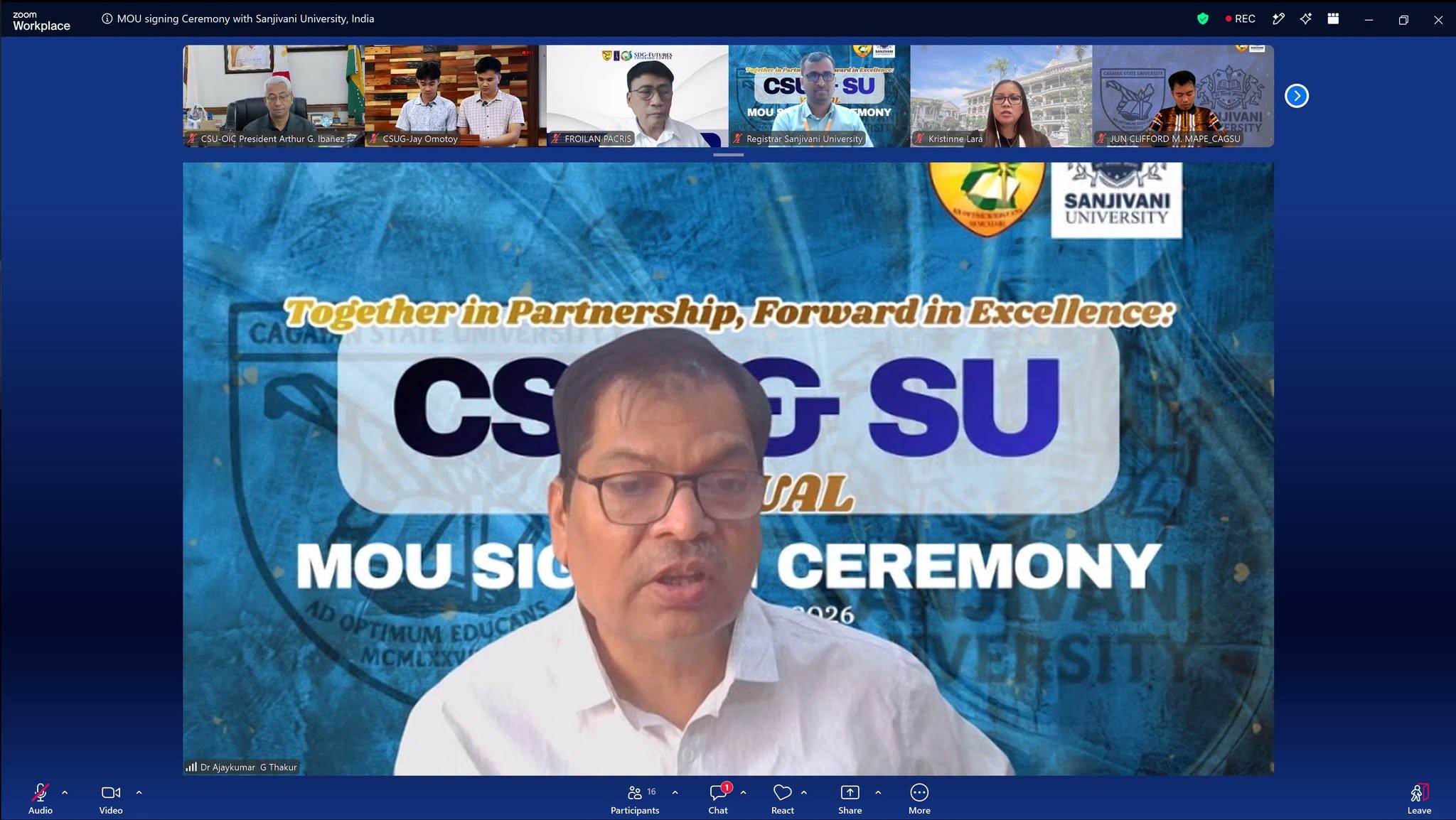 CSU, SANJIVANI UNIVERSITY SIGN MOU TO STRENGTHEN INTERNATIONAL ACADEMIC COOPERATION photo 7